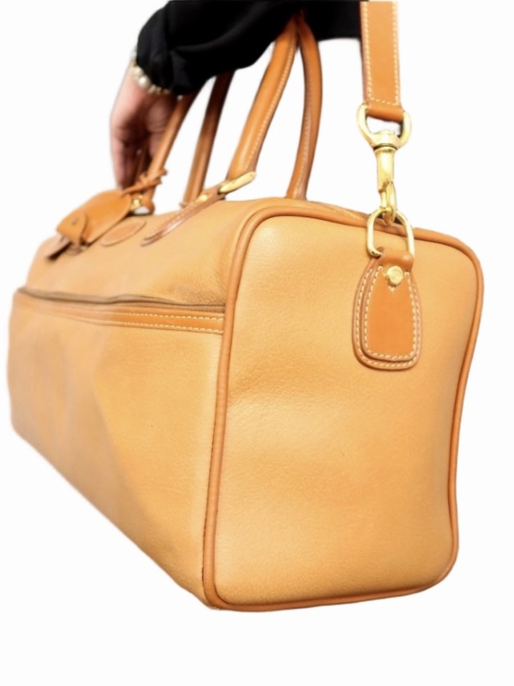 Gucci Leather Duffle Bag/ Travel Bag - Picture 3 of 10